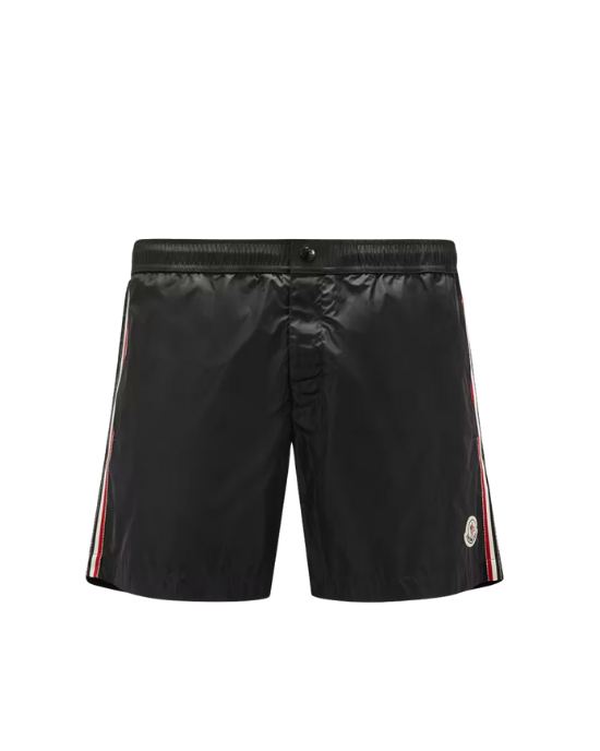 Moncler Pantaloni scurți tip Swim Shorts, negri