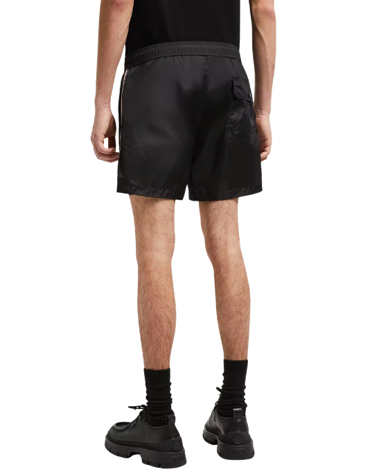Moncler Pantaloni scurți tip Swim Shorts, negri