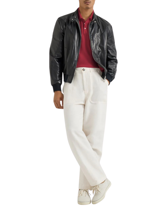 Brunello Cucinelli Tricou Polo Rosu
