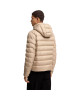 Moncler Arneb pentru bărbați, bej, cu puf și glugă detașabilă