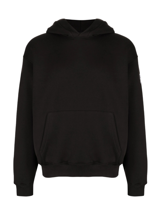 Neil Barrett Thunderbolt Hoodie Negru