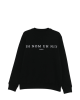 IH Nom Uh Nit Sweatshirt Negru cu print grafic 