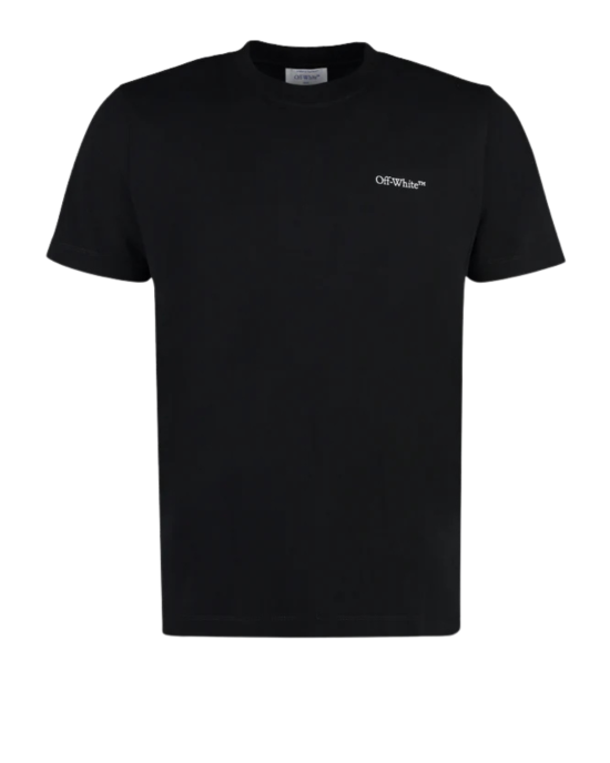 Off-White Tricou cu imprimeu Arrow Marble Negru