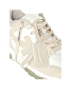 OFF-WHITE Out Of Office Leather Sneakers Beige/White