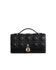 Dior geantă mini My Dior neagră din piele Cannage