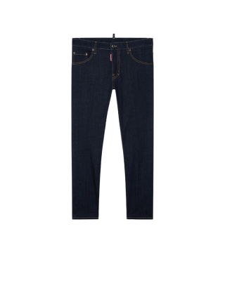 Dsquared2 Jeans din denim albastru închis