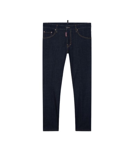 Dsquared2 Jeans din denim albastru închis