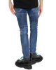 Dsquared2 Jeans albaștri slim fit cu efect distressed