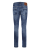 Dsquared2 Jeans din denim albastru cu efect prespălat și detalii distressed