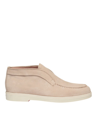 Santoni – Ghete Desert roz din piele întoarsă