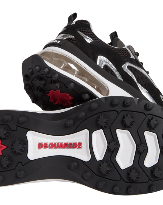 Dsquared2 Bubble Lace-Up Low-Top Sneakers