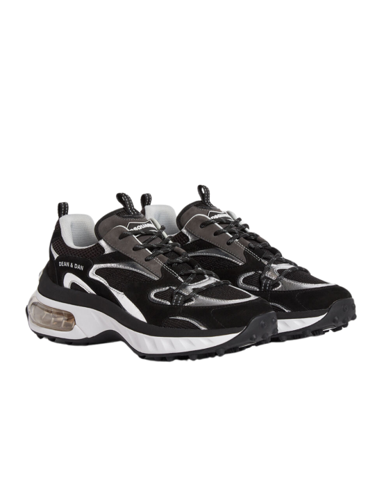 Dsquared2 Bubble Lace-Up Low-Top Sneakers