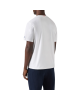 Tricou MC2 Saint Barth Austin, alb, cu broderie „Ostriche e Bollicine"