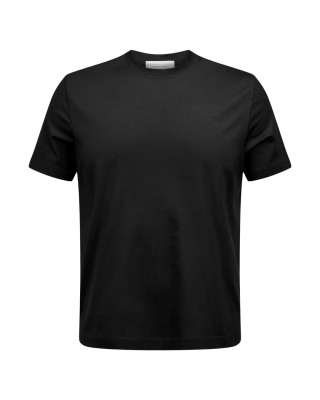 Filippo De Laurentiis T-shirt din bumbac negru 