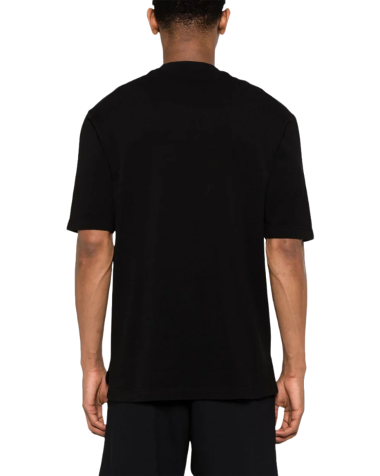 Zegna Tricou din bumbac negru