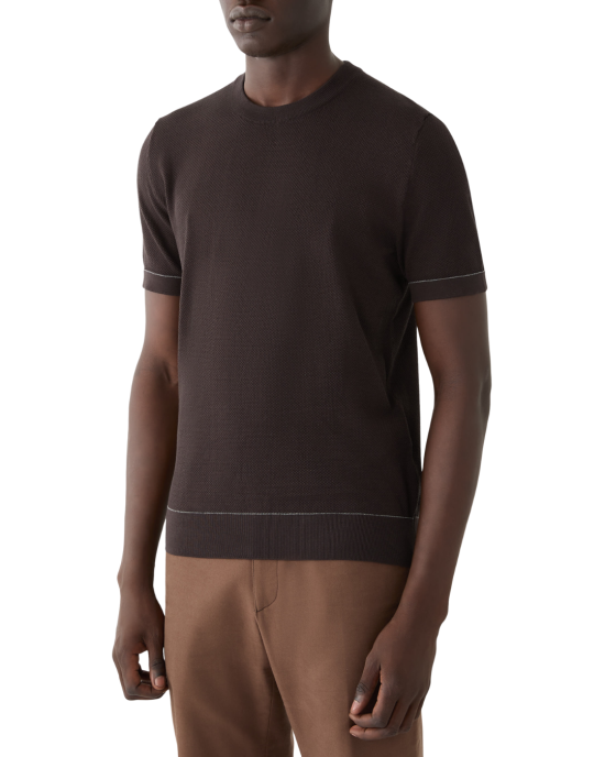 Brioni Tricou Tricotat