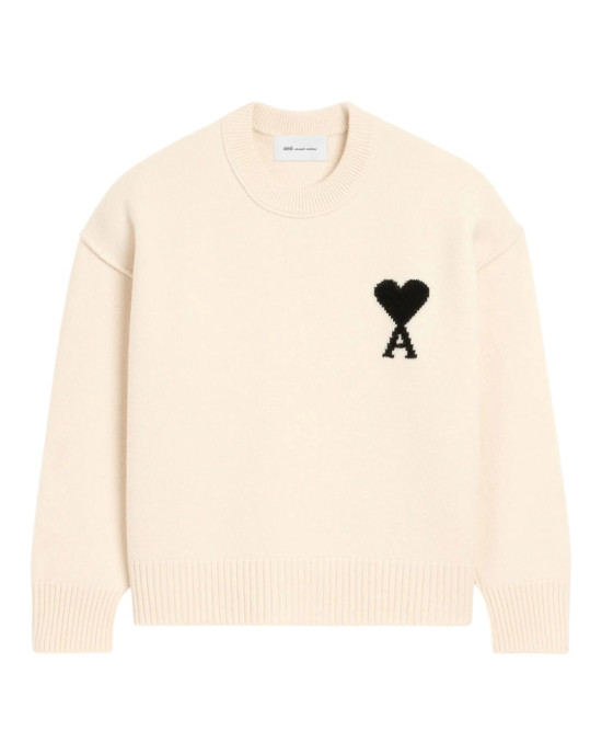 AMI PARIS – Pulover cu detalii signature
