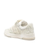 AMIRI MA Skyline Sneakers albi cu imprimeu in relief tip piele de piton