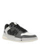 AMIRI Classic Low – Sneakers bărbați din piele întoarsă și piele cu efect de reptilă