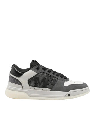 AMIRI Classic Low – Sneakers bărbați din piele întoarsă și piele cu efect de reptilă