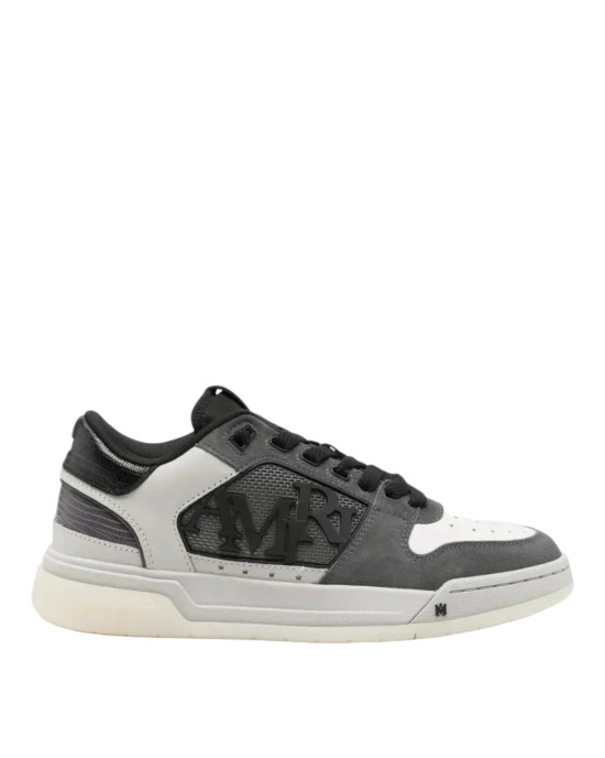 AMIRI Classic Low – Sneakers bărbați din piele întoarsă și piele cu efect de reptilă