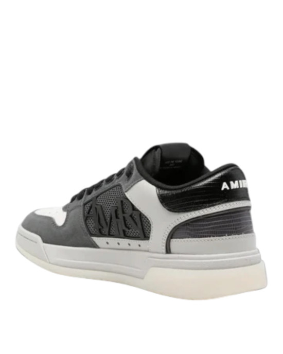 AMIRI Classic Low – Sneakers bărbați din piele întoarsă și piele cu efect de reptilă
