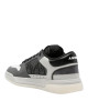 AMIRI Classic Low – Sneakers bărbați din piele întoarsă și piele cu efect de reptilă