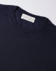 Filippo de Laurentiis Pulover Guler Rotund Navy Blue Premium