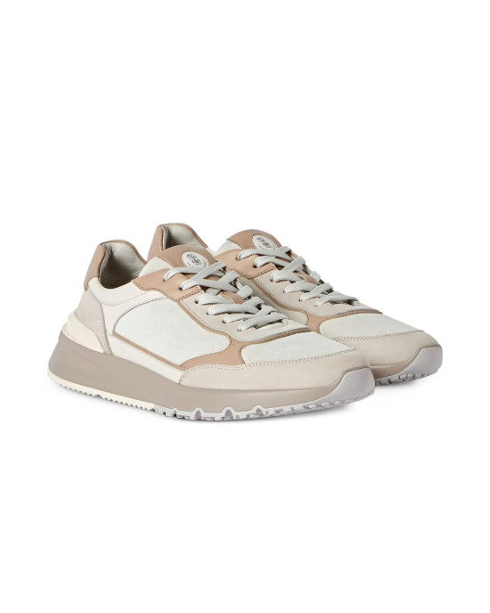 Brunello Cucinelli Sneakers din Nubuck și Piele Intoarsa