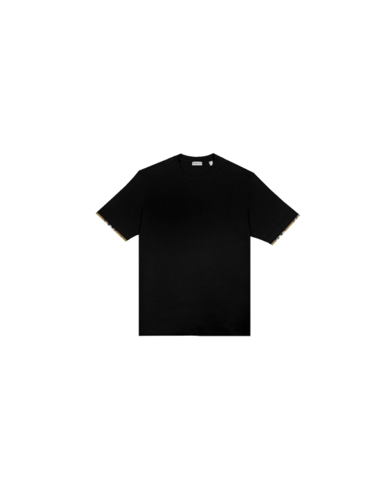Burberry Tricou Allison Check – negru, cod 81042791