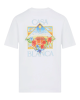 Casablanca Tricou Flower Court Icon, alb, din bumbac organic