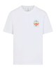 Casablanca Tricou Flower Court Icon, alb, din bumbac organic