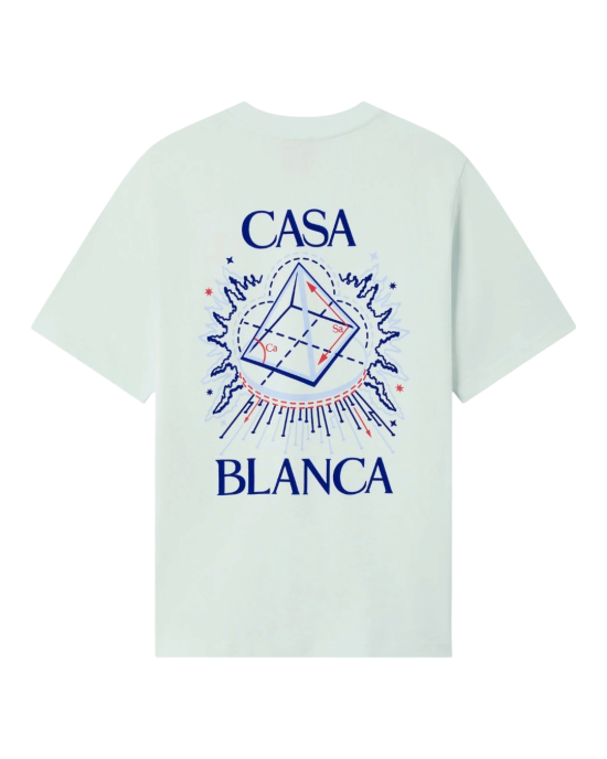 Casablanca  Tricou  Celestial Pyramid, albastru deschis