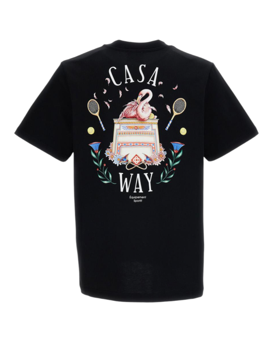 Casablanca Tricou Casa Way negru