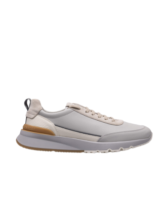 Brunello Cucinelli Sneakers din piele gri