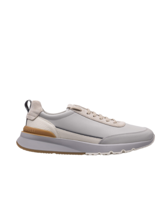 Brunello Cucinelli Sneakers din piele gri
