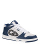 Dior B57 Mid-Top – Sneakers bărbați din piele de vițel, bleumarin și alb, cu Dior Oblique