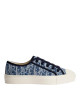 Dior Walk'n'Dior Dioriviera – Sneakers damă din denim Dior Oblique, albastru indigo