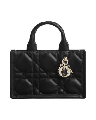 Dior – Geantă Mini Book Tote Neagră