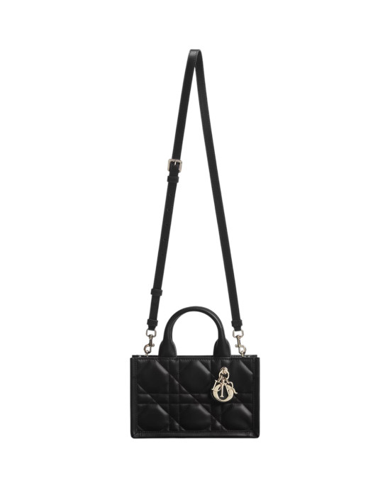 Dior – Geantă Mini Book Tote Neagră