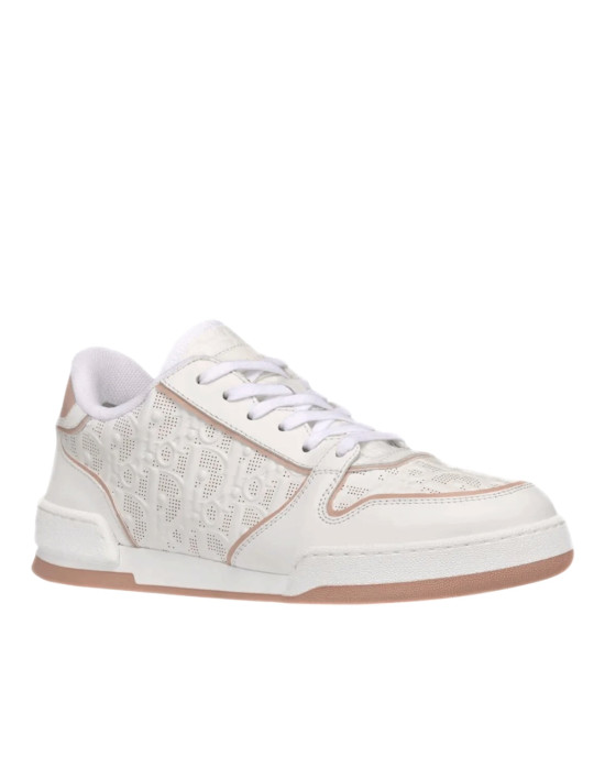 Dior – Sneakers One din piele de vițel , în culorile alb și nude