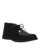 Dior – Ghete Granville Chukka negre din piele întoarsă și material textil