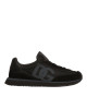 Dolce & Gabbana DG Cushion – Pantofi sport negri din piele întoarsă și material textil
