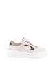 Fendi Force Sneakers albi  din piele
