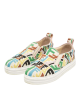 Fendi – Pantofi sport slip-on FF Vertigo din canvas multicolor