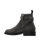 Givenchy Lock Ankle Boots Negru Ghete din Piele Premium