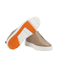 Santoni Pantofi Slip-On din Piele Maro Deschis